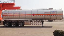 Aluminum Alloy Chemical Tank Trailer