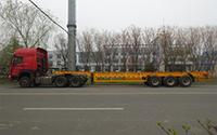 Tri Axle Steel Skeletal Trailer